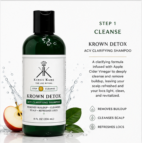 Krown Detox™ — ACV Clarifying Shampoo